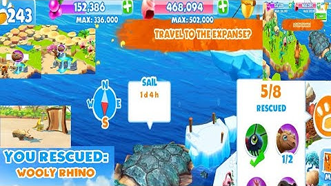 Ice Age Adventure|saving wooly rhino|