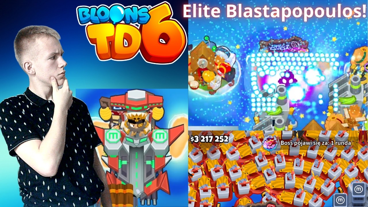 DOMINACJA STATKÓW... ELITE BOSS - Bloons TD 6 #1