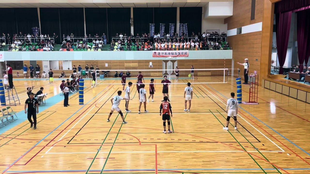 鹿児島県天皇杯予選 チョロⅨ vs 鹿児島情報 （1Set）