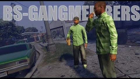 Blue Style Gangmembers