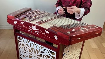 402 Yangqin  - Rosewood and Mica