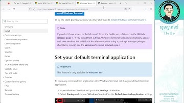 Installing WSL 2 on Windows 11 with Terminal and VS Code| Lok Kru Daro