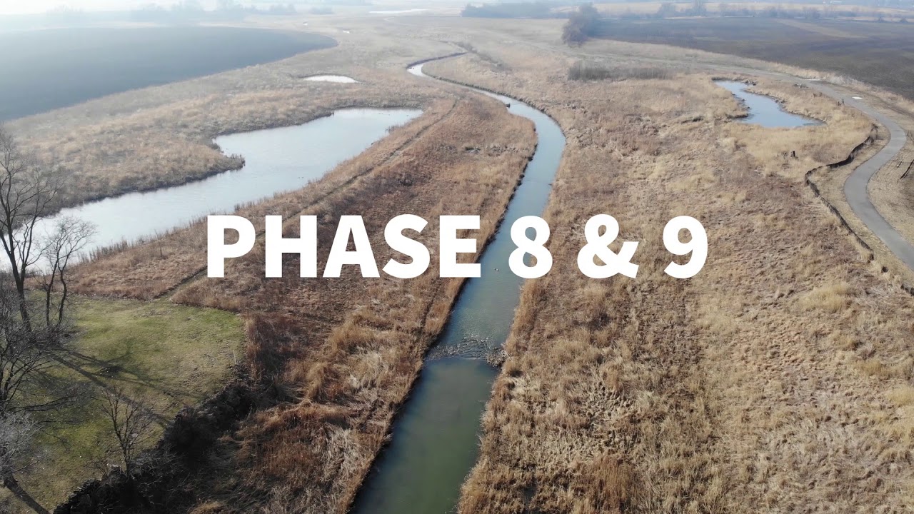 Drone Footage of the Pike River's North Branch Restoration Phases 7, 8