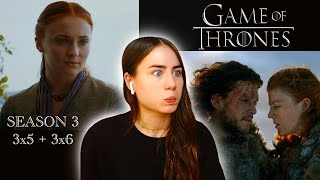 First Time Watching GAME OF THRONES 3x05   3x06 - KISSED BY FIRE   THE CLIMB | Reaction