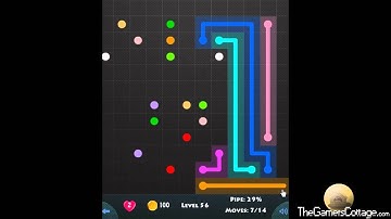 Flow Game Level - 836 [12x12] Mania Connect the Dots