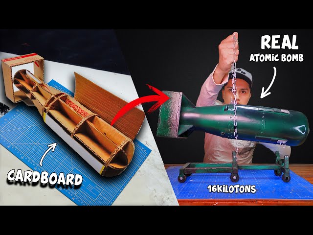 Nuclear Reactor | 原子炉　Cardboard Art 段ボール How to make an Arc Reactor with cardboard - YouTube