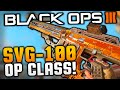 "OVERPOWERED SVG-100!!" Best SNIPER Class Setup! [Black Ops 3 Gameplay] Call of Duty