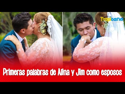 Alina Lozano respondió a los que no creen que su boda con Jim es real