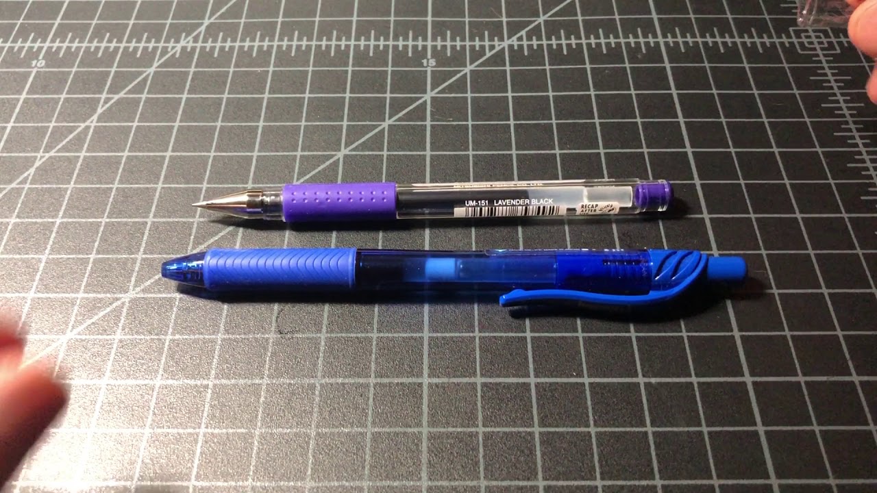 Uni-ball Signo Broad UM-153 Gel Pen Review 