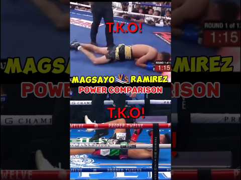 Magsayo vs Ramirez!