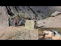 Nomadic Life: A Day in the Hard Life of a Nomadic Family ❤️‍🔥: Trying to Build a Nomadic Shelter ⛰️