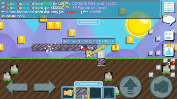 Showing commands in Growtopia private server