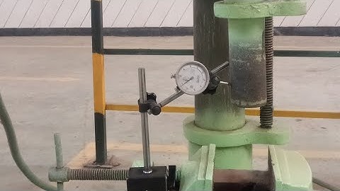 Alignment Test on Drilling Machine ||Alignment Test on Machines || Machine Tool Testing.