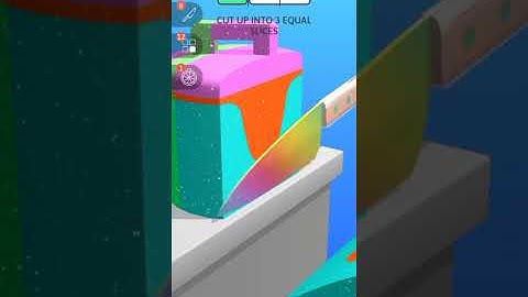 Very Satisfying and relaxing🤩 ASMR Slicing🍞🔪 gameplay |#25