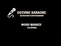 Jan Blohm - Word Wakker Karaoke Version (Lyrics)
