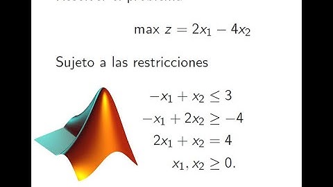 Resolver problemas de optimización lineal en Matlab