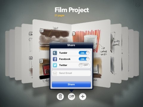 Обзор приложения Paper для iOS