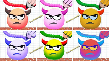 Draw To Smash Gameplay Mobile Game Walkthrough Android Ios All Levels #1