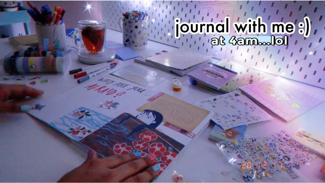 asmr journal therapy - REAL TIME (mindfulness theme) ˙ᵕ˙