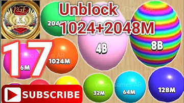 Blob Merge 3D 1024+2048M Gameplay Walkthrough Part 17 (android-ios) @K Games Entertainment #blobgame