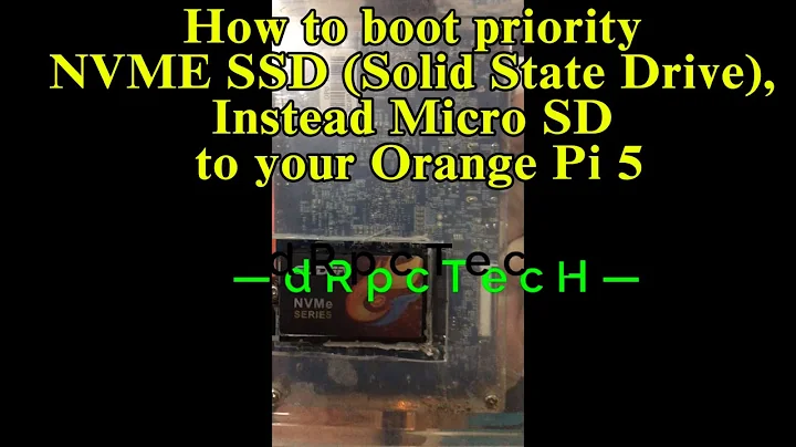 This is how to boot priority NVME SSD instead Micro SD Card to your Orange pi 5 🍊Very Easy Tutorial