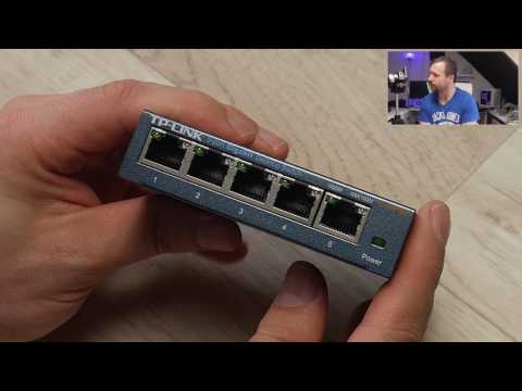 TP-Link TL-SG105 5-port Metal Gigabit Switch für den kleinen  Geldbeutel.