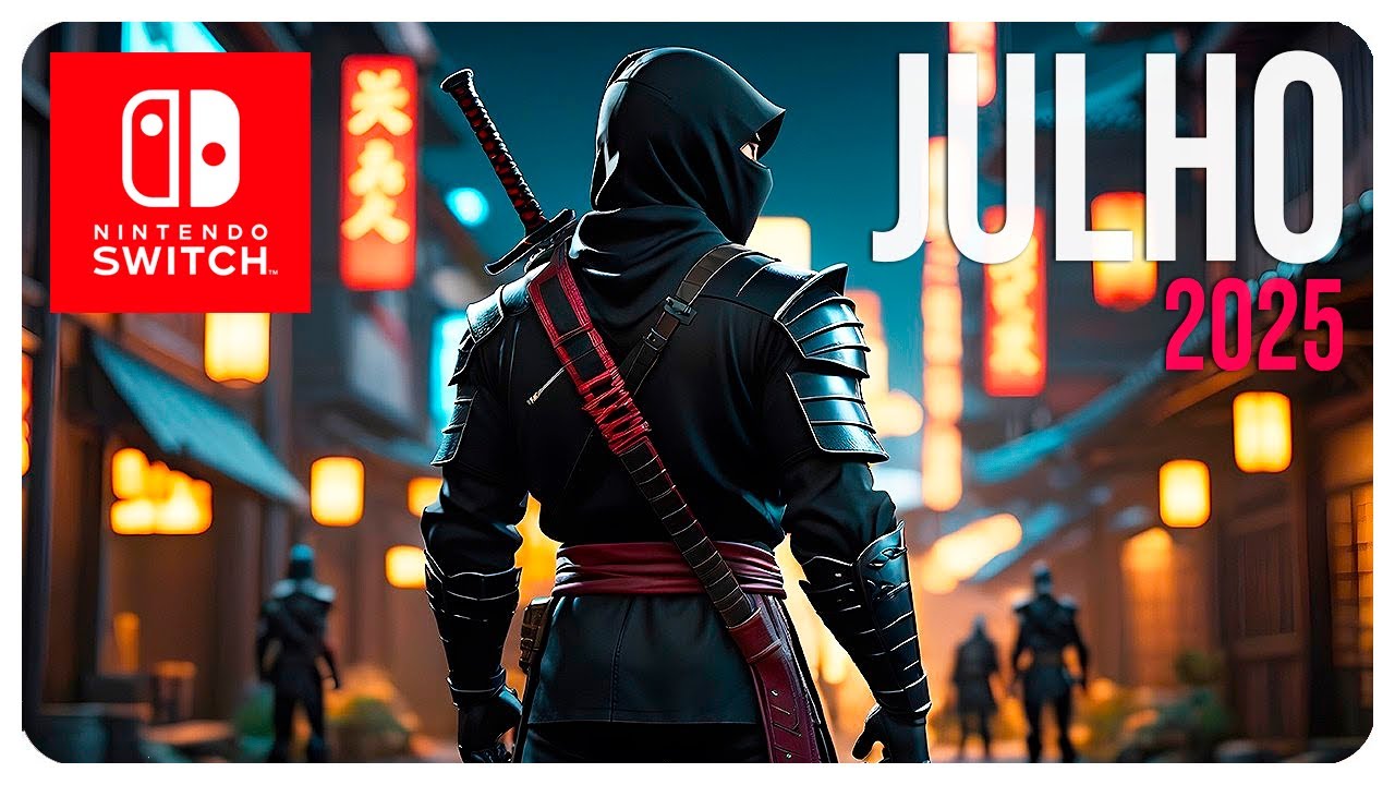 Top 15 Lançamentos para Nintendo Switch e Switch 2 em Julho de 2025!