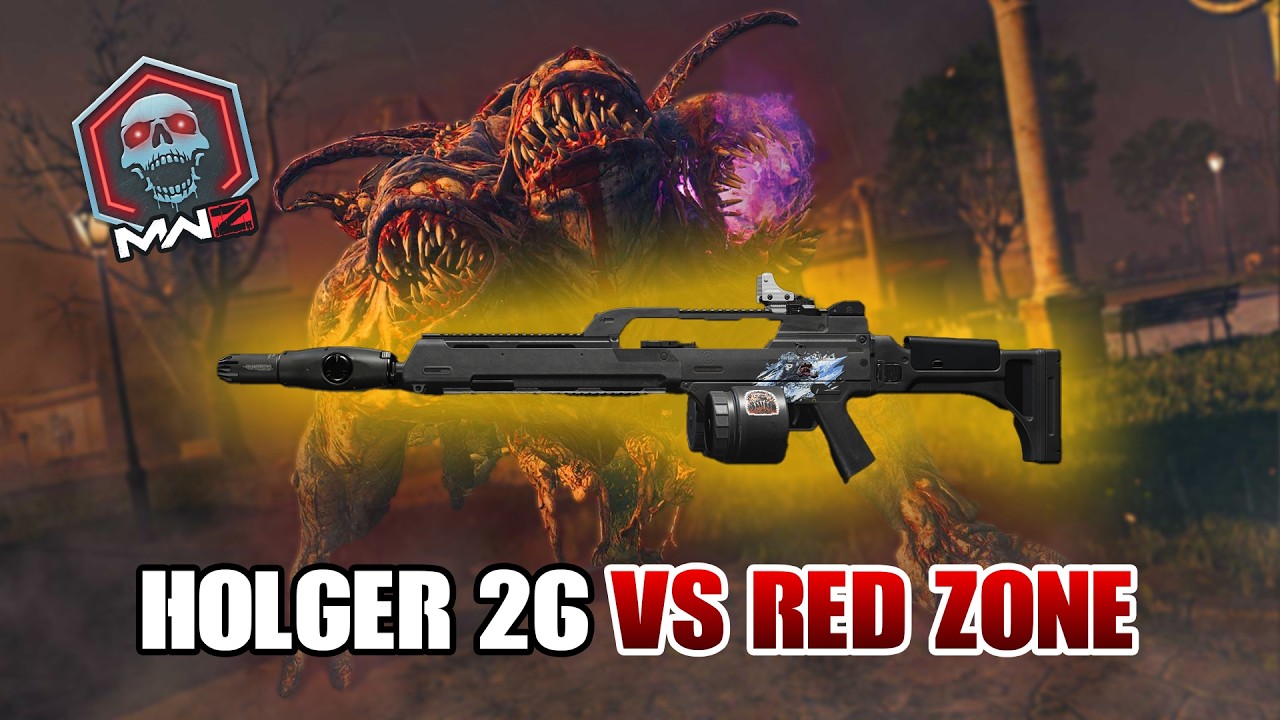 First Time bringing HOLGER 26 LMG to Red zone and its pretty good!