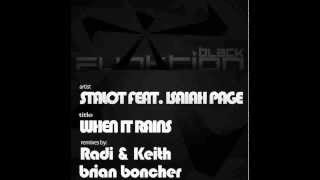 Stalot Feat Isaiah Page   When It Rains Radi & Keith Remix Resimi