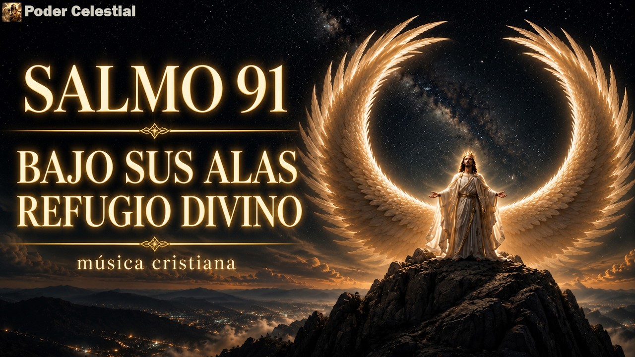 Salmo 91 - Bajo Sus Alas Estaré Seguro | Canto Bíblico de Protección y ...