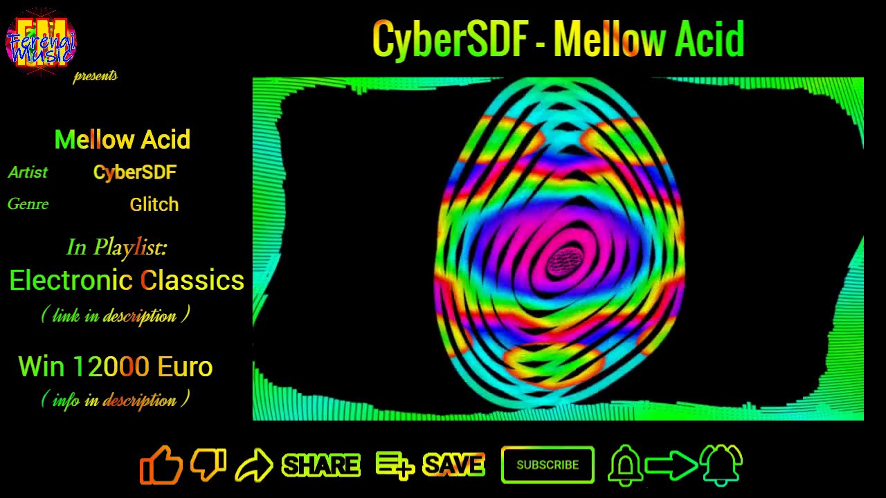 CyberSDF Mellow Acid Glitch Breakbeat Electronic Music Classic CC