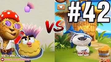 MY TALKING TOM 2 VS MY TALKING HANK | Gameplay Walkthrough: Part 42 (iOS, Android) (Outfit 7)