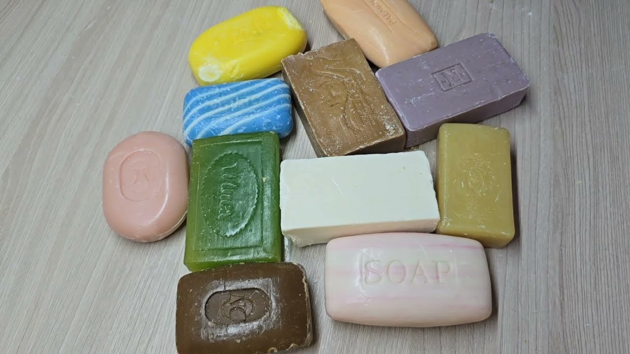 ASMR/ SOAP CUTTING 🧡🧡💛💛