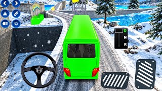 EXTREME ROAD BUS DRIVING 😱🔥 | Dangerous Mountain Bus Simulator Game screenshot 1