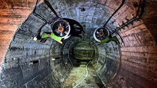 Top secret hidden Nuclear Bunker 50m deep #explore #urbex #abandoned #bunker #E-Unit