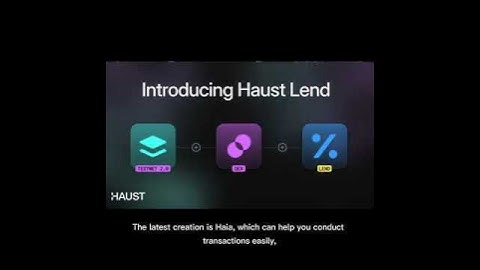 How to complete in tesnet Haust Network