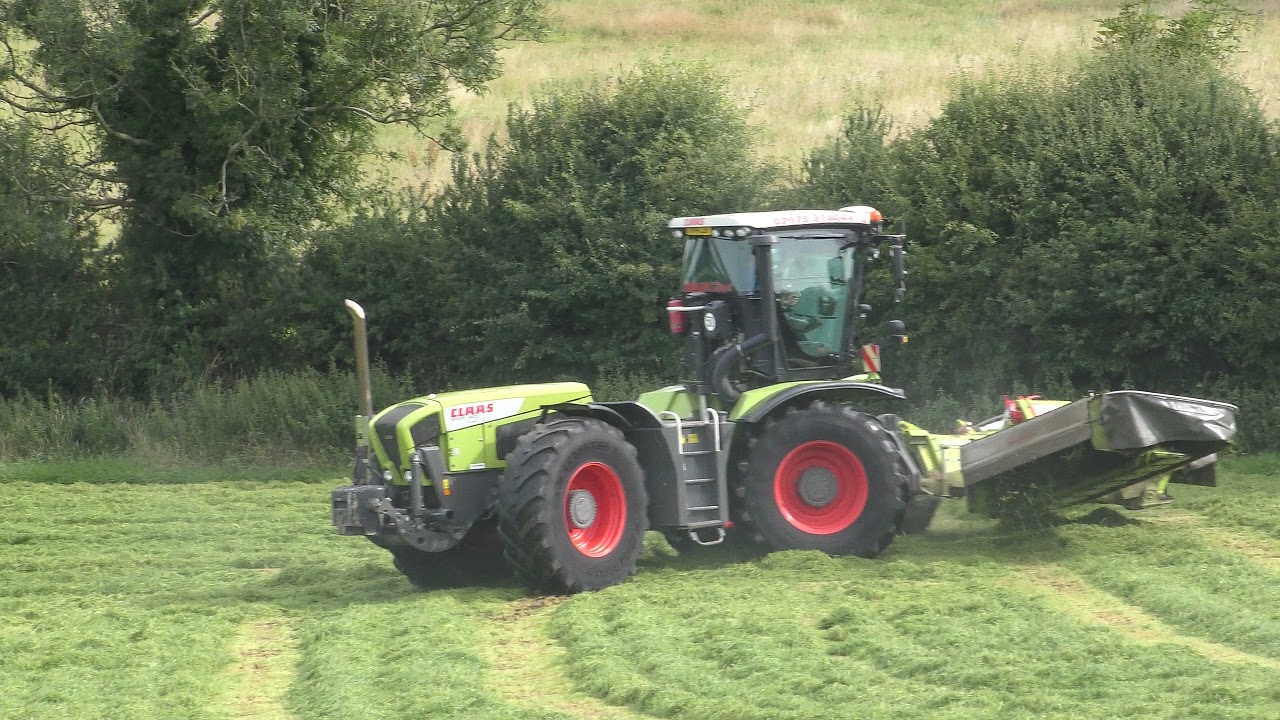 Claas Xerion 3800 TRAC VC Heslip Agri Contracts.