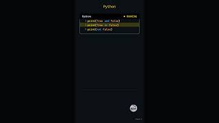 Boolean operators: Review 7 | Python Short