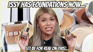 BEST AFFORDABLE FOUNDATION EVER?! ISSY HAS FOUNDATIONS NOW?! KAMUSTA NAMAN?! (GIVEAWAY)