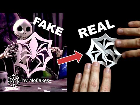REAL Spider Snowflake