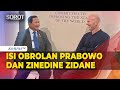 Seskab Teddy Beberkan Isi Obrolan Prabowo dan Zinedine Zidane