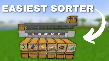Minecraft Full Automatic Sorting System - 1.20+ #minecraft