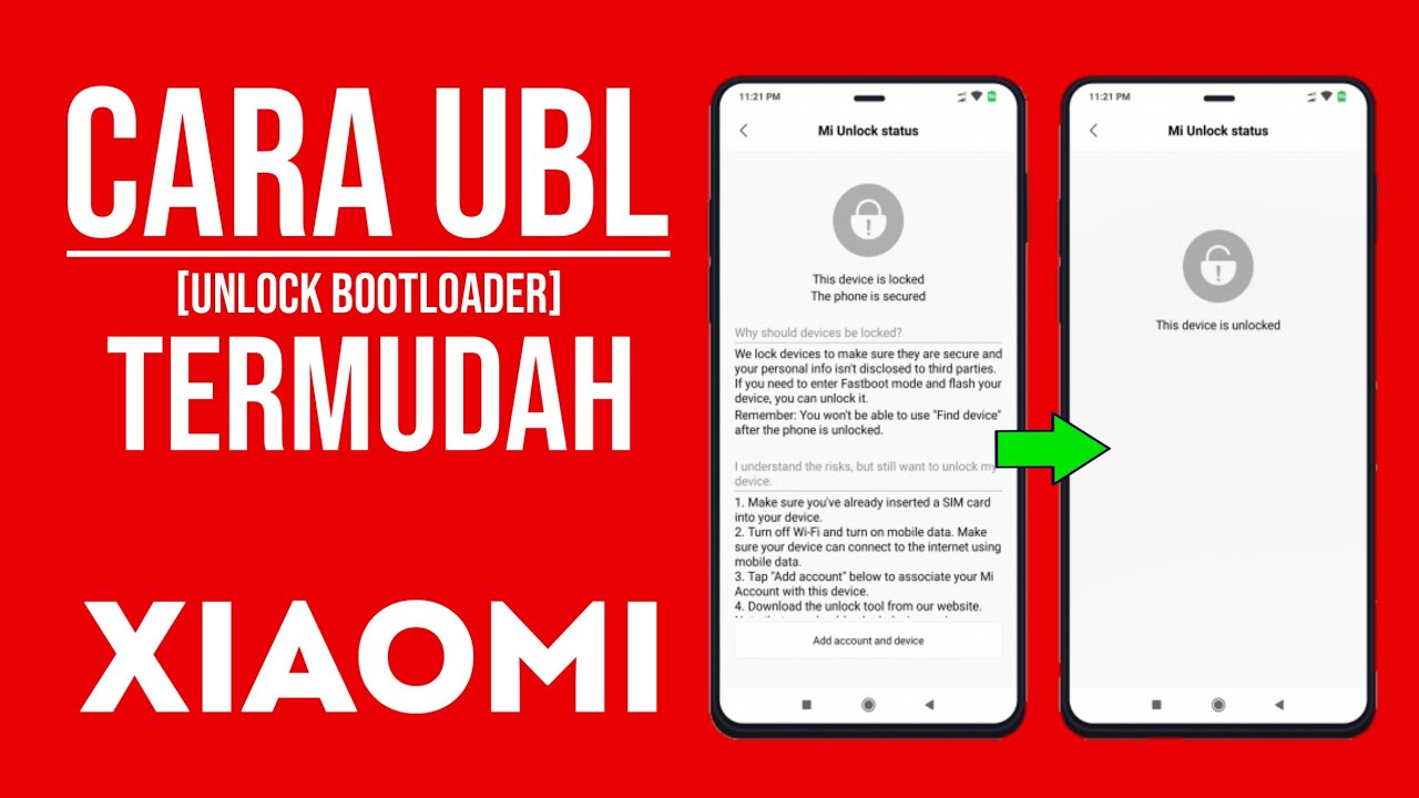 Cara UBL Xiaomi 2020 - Mudah, Cepat Dan Aman (All Series
