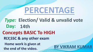 Percentage/valid & invalid vote #shorts #ssc