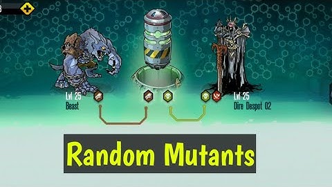 Mutants Genetic Gladiators Random Cross Breed (Parr-22) : MGG