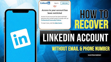 How to Recover Restricted LinkedIn Account😰😱|  Restricted LinkedIn account recover kaise  Kare