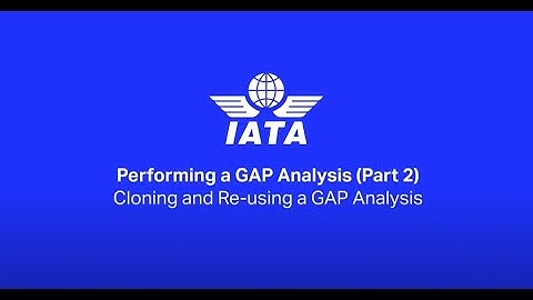 Performing a GAP Analysis (Part 2) - Cloning and Re-using a GAP Analysis