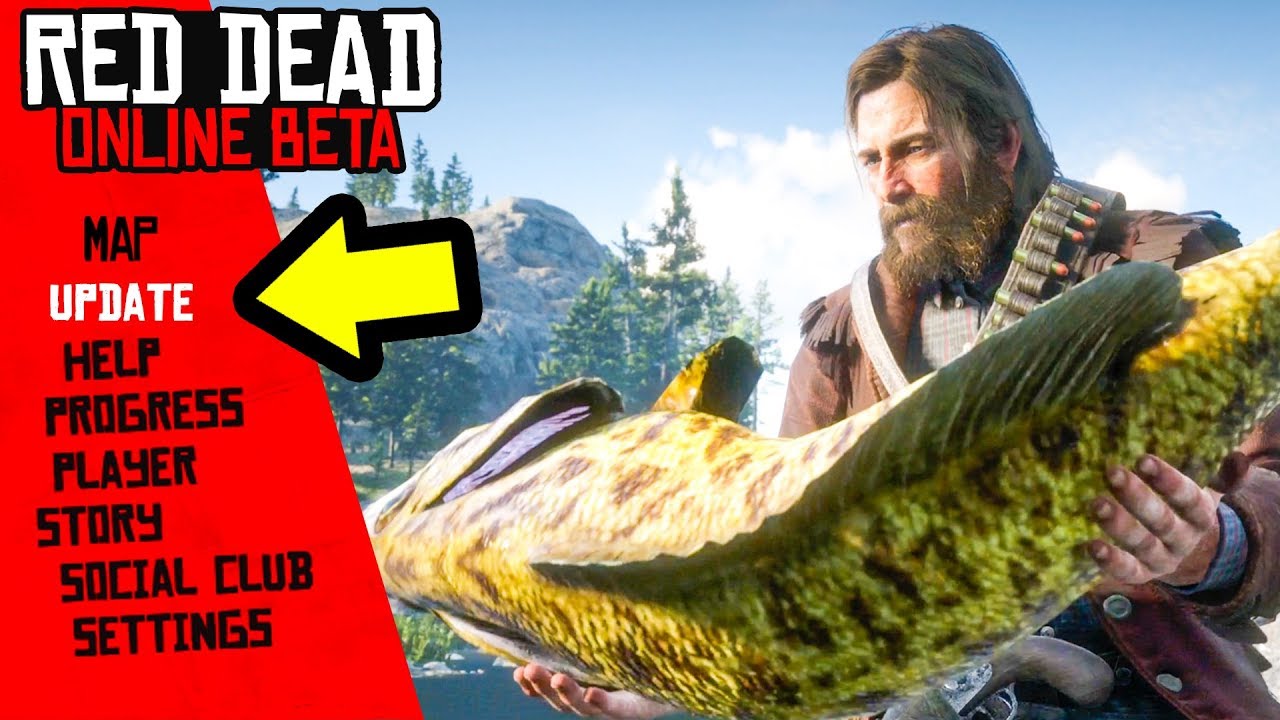 NEW Red Dead Online Update! Fishing Challenges, New Items, New Clothes & More! YouTube