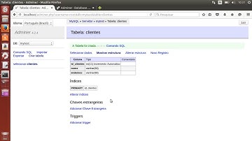 SC #011 - Adminer - Alternativa ao phpMyAdmin