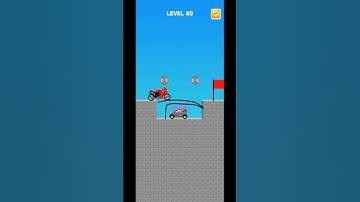 draw bridge🌉 fail👎 15  #game #shortvideo #shortsfeed #shorts